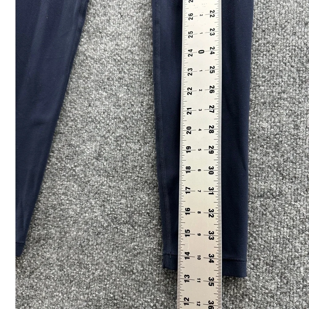 Athleta Girl High Rise Stash Your Treasures Tight Navy Blue Leggings XL 14